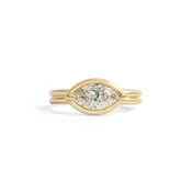 Bardot Ring / Marquise Lab Diamond 1.02ct