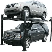 8000 LB Extra Tall Hobbyist 4-Post Lift – Atlas APEX8-EXT