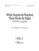 While Shepherds Watched Their Flocks By Night — M&S Music