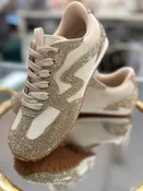 All that Shimmers Gold Rhinestone Sneakers