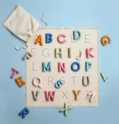 ABC Letter Match Game Set