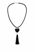 Barro Negro Heart Necklace