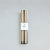 10" Fancy Taper Candles-Parchment