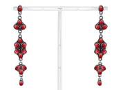2897 RED WESTERN CLUSTER DANGLE ER R1-162