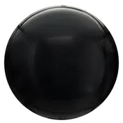 10 inch MIRROR MATTE BALLOON - BLACK
