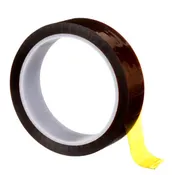 3M 5419 Low-Static Polyimide Film Tape, Gold, 1 in x 36 yd, 2.7 Mil, Plastic Core (7000125231)