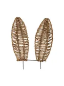 15" Woven Bunny Ear Stake