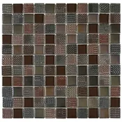 Bati Orient Mixed Brown Golf Wall Tile