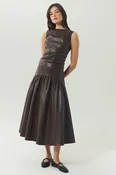 Amber Top in Brown