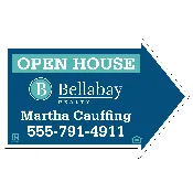 12 x 18 Arrow Shaped Yard Sign