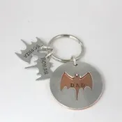 Bat Superhero Keychain — The Silver Diva