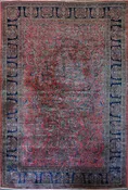 10.0x15.3 antique Manchester kashan #77747