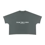 Fear the Lord Heavyweight Boxy Raw Edge T-Shirt