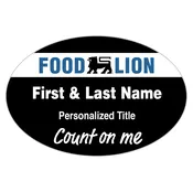 Food Lion Count on Me Badge – Magnet (Corporate/Manager)