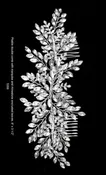 1st Class Bridal 5358 Silver Hair Accessory