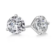 1/3ct Three Prong Diamond Studs