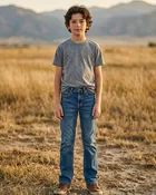 Boys' Western Jeans | Style MCB-402