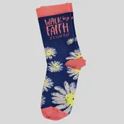 Bless My Sole Socks Walk By Faith