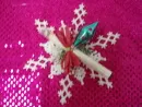6" Snowflake Ornament