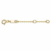 14k Gold Filled Necklace Extender Chain - 2"