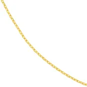 0.65mm D/C Cable Chain with Spring Ring Qtag