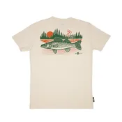 Fish Cabin Country Tee | Natural