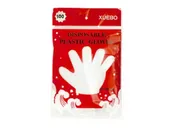 100PC DISPOSABLE PLASTIC GLOVES (10 PCS)