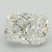 1.02 Carat Laboratory-Grown Origin Lab Diamond Cushion Shape E Color VS1 Clarity