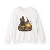 Crewneck Sweatshirt — "Golden Private Reserve" Miner Graphic
