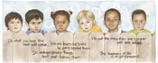 All Gods Children by Kenneth Gatewood Wall Art Decor 10x24 Art Print
