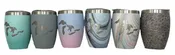 12 oz Insulated Tumbler w/Lid- 6 Styles