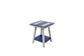 24"x28" Seabreak Square End Table Wood Grain