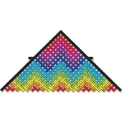 11 ft. Mesh Delta Kite - Rainbow Water