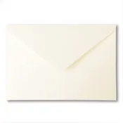 5.875 x 8.625 Baronial Style Envelope in Soft White