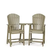 Balcony Height Poly Settee