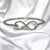 Sterling Silver Infinity Bracelet
