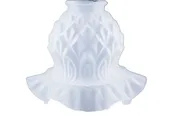 2 1/4" FITER DIAMOND RUFFLE SHADE — Yankee Barn Lighting