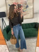 Autumn Awaits One Shoulder Knit Top