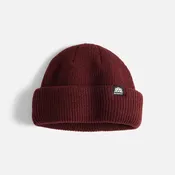 Autumn Double Roll Beanie Burgundy — Paliskates