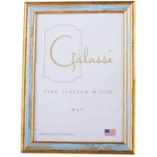 148 - Florentine Blue & Gold Frame -