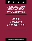 2003 Jeep Grand Cherokee Powertrain Diagnostic Procedures Manual