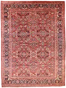 10x14 - Mahal Antique/Wool All Over Rectangle - Hand Knotted Rug — 14730