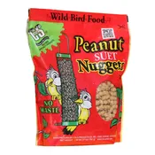 C&S Nuggets Bird Food, High-Energy Peanut Suet, 27 oz