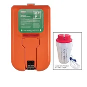10 Gallon Hughes Self-Contained Gravity-Fed Eyewash Station with Water Treatment Module AQ60 - 10GFEWAQ