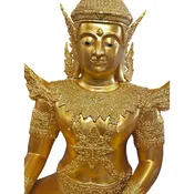 72" Cast Bronze Thai Angel – Temple Teppanom Guardian