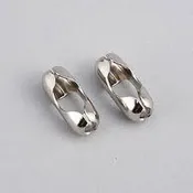 #10 Nickel Plated Brass Connectors - 10 Per Bag