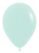 11" Sempertex Pastel Matte Green - 100Ct.