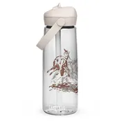 Flip straw Trippin' Water Bottle