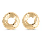 14k Gold Rising Star Earrings with Birthstones