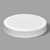 100-400 Fine Ribbed Sides Shallow Skirted Closures